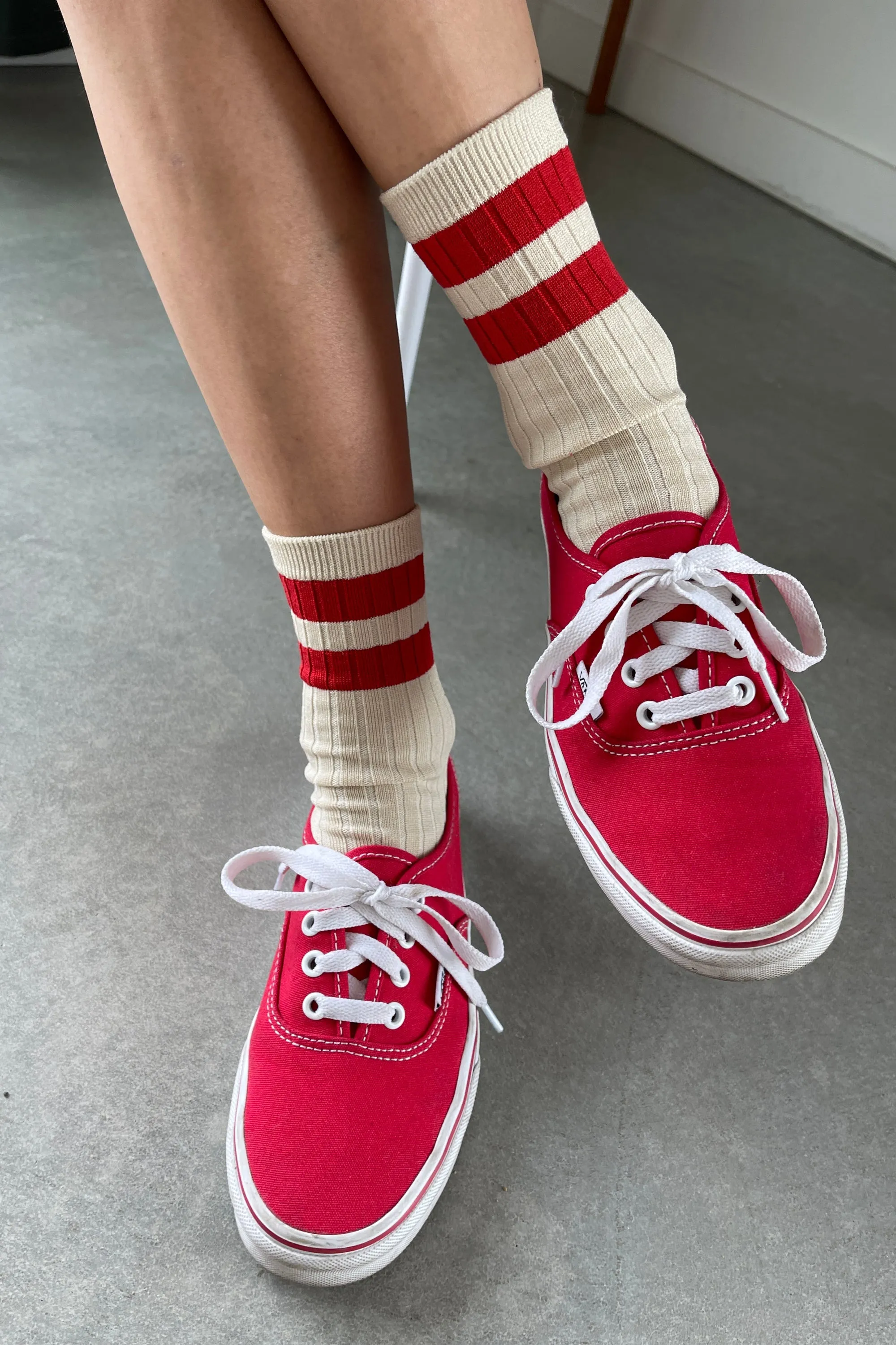 Her Socks - Varsity | Various Colours | by Le Bon Shoppe