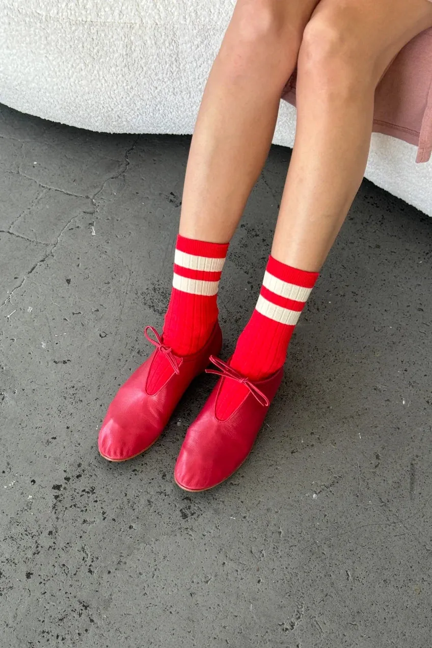 Her Socks - Varsity | Various Colours | by Le Bon Shoppe