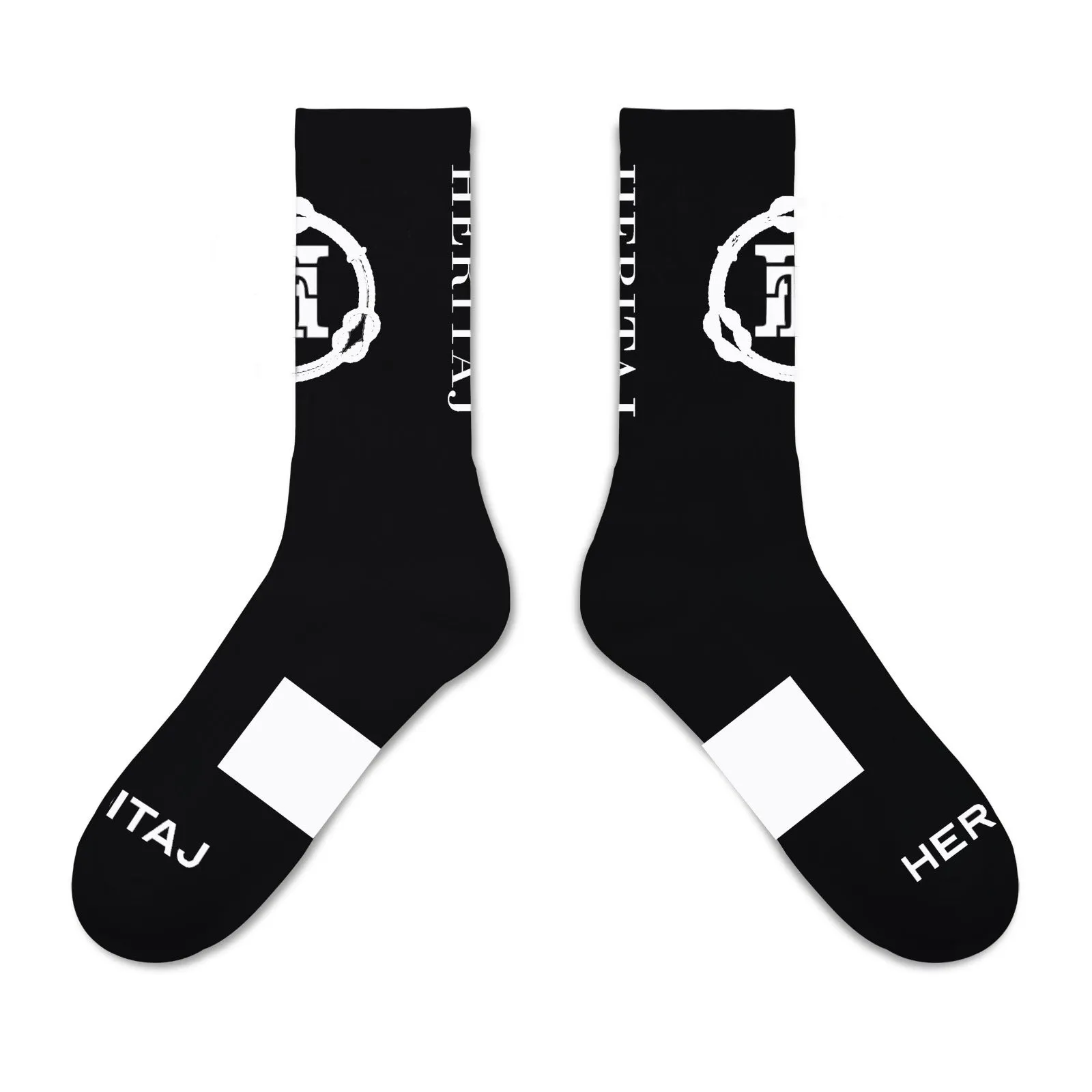 Heritaj-Unity Rope Logo-Crew Socks 3 pairs-(Unisex)