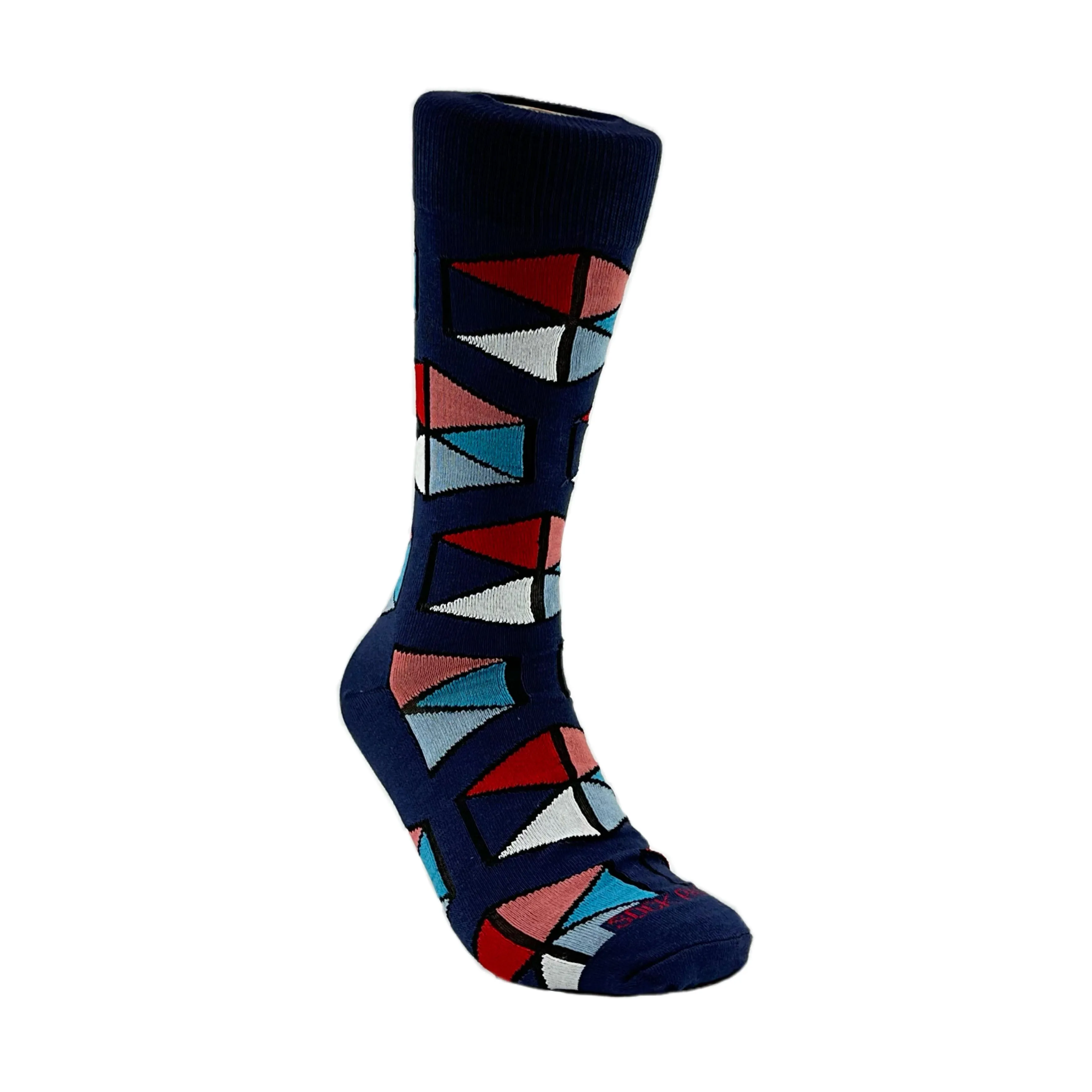 Hexagon Flag Banner Patterned Socks from the Sock Panda