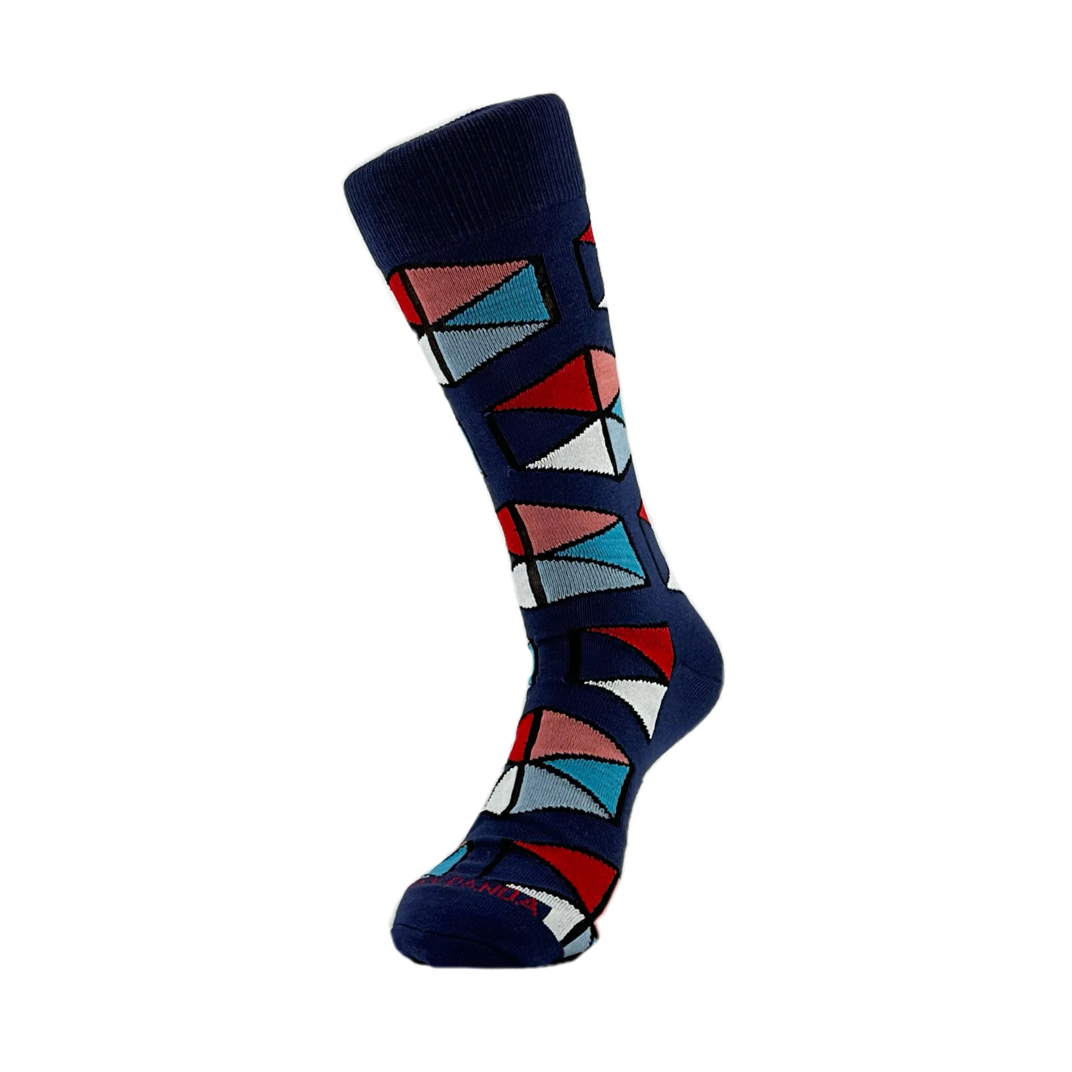 Hexagon Flag Banner Patterned Socks from the Sock Panda