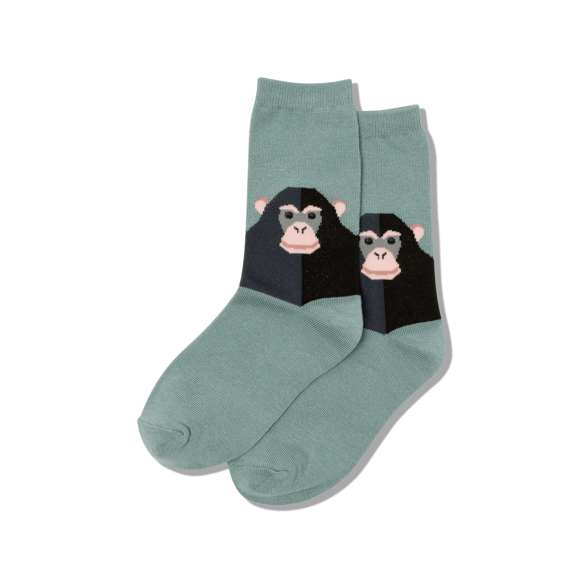 HOTSOX Kid's Monkey Crew Socks