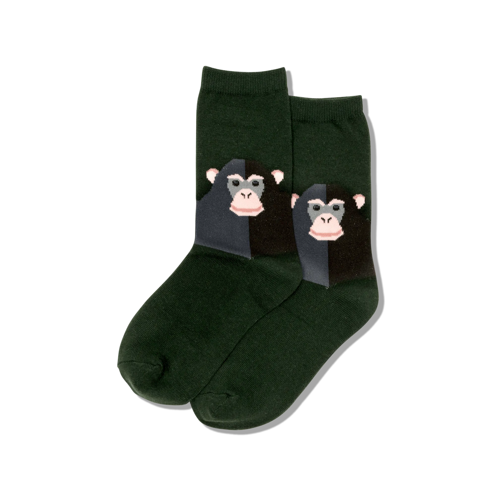 HOTSOX Kid's Monkey Crew Socks