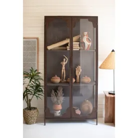 Kalalou - Metal And Glass Cabinet