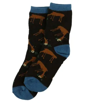 Kids Pasture Bedtime Socks by Lazy One