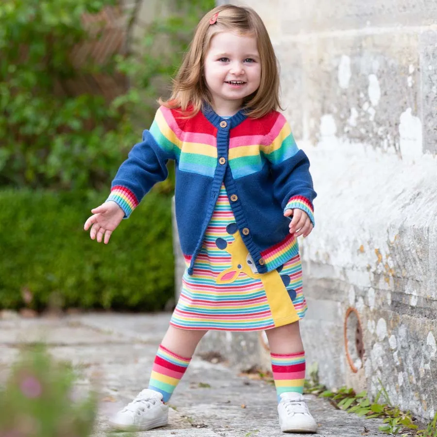 KITE RAINBOW ZEBRA & HEART SOCKS