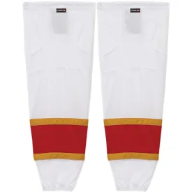 Kobe Sportswear K3GS28W Pro Series Florida Panthers White Mesh Ice Hockey Socks