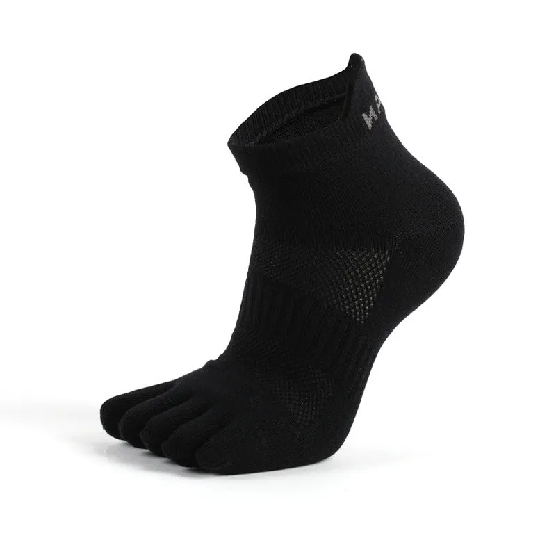 Lite Heel Tab Running Toe Socks