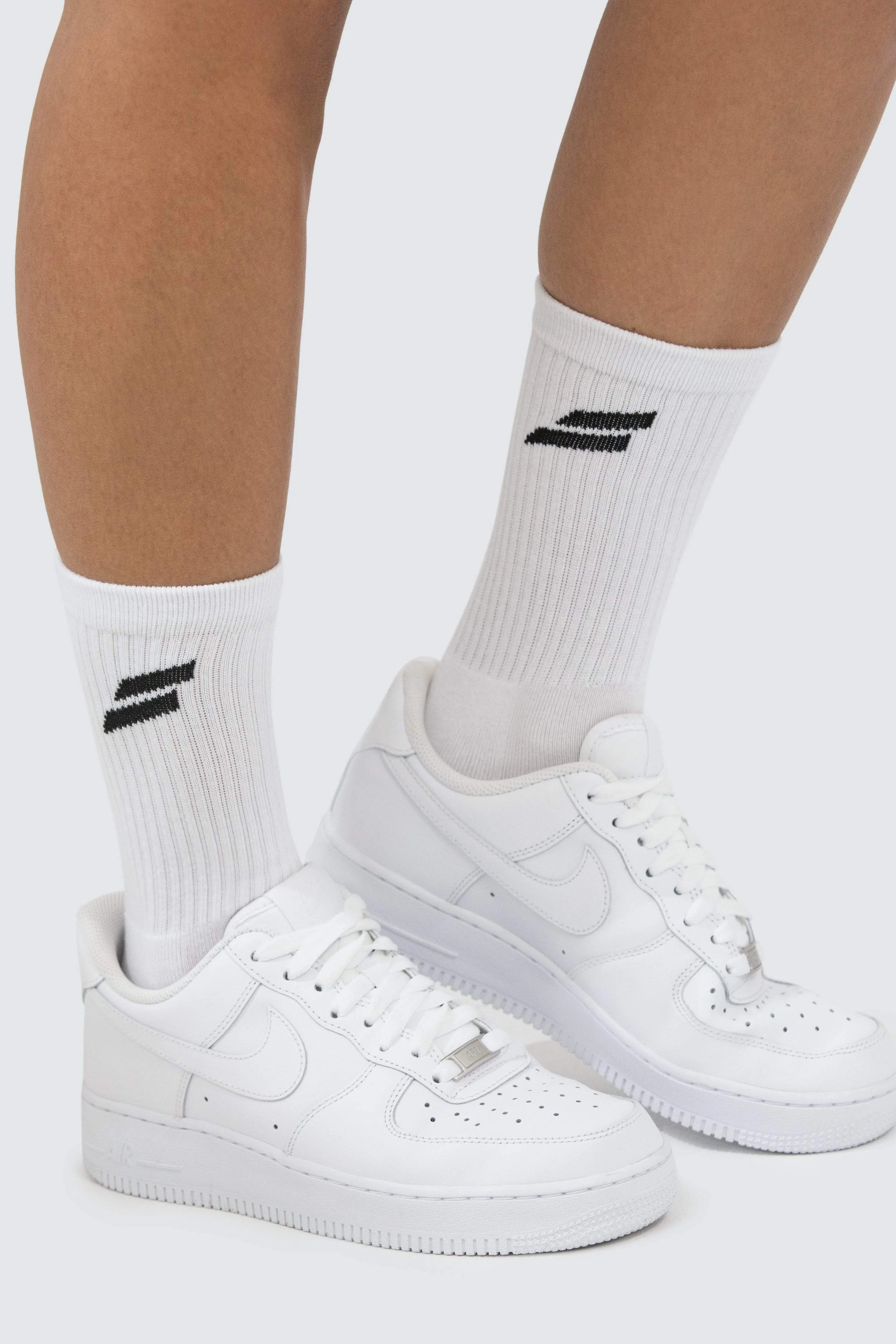 Mark Crew Socks 3pk - White