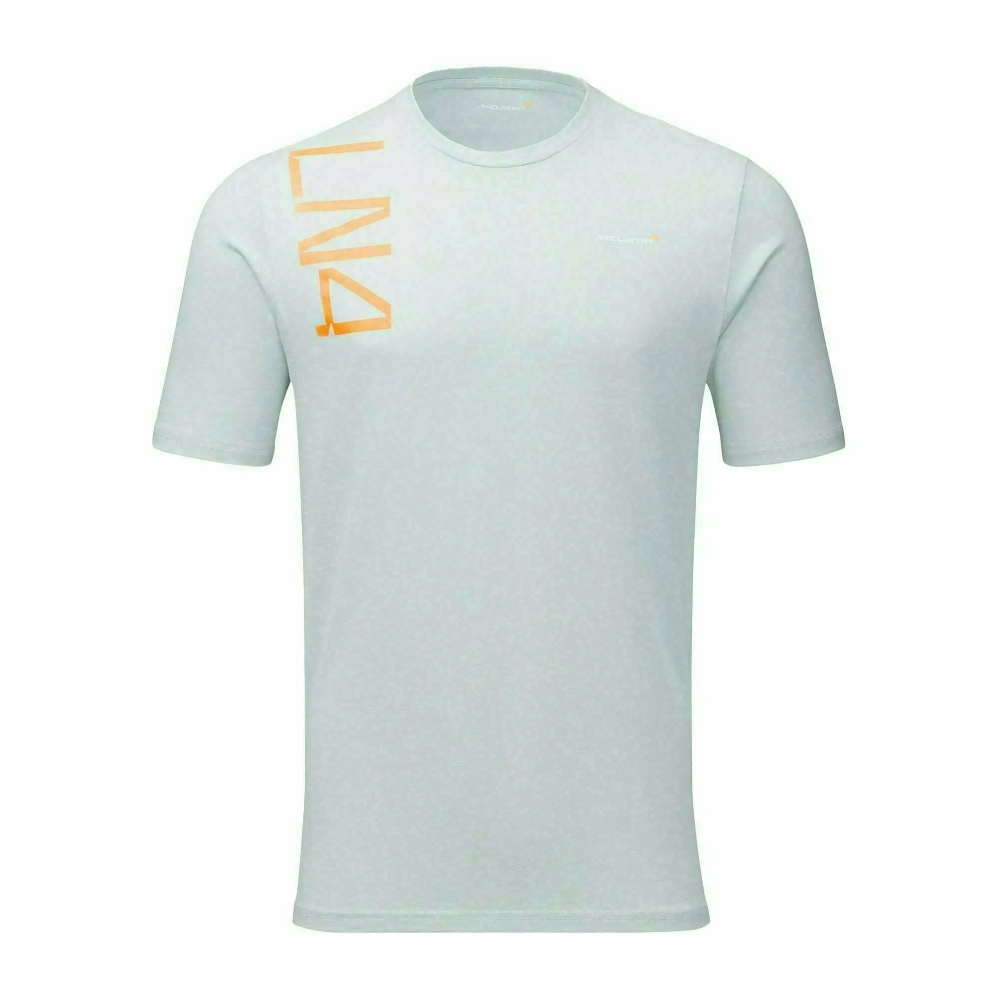 McLaren F1 Men's Lando Norris Core T-Shirt  -Black/White/Nectarine/Storm Gray