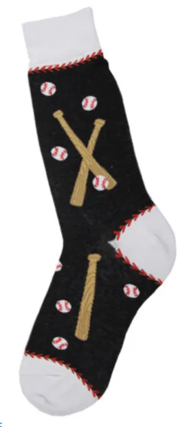 Men's Baseball Crew Socks