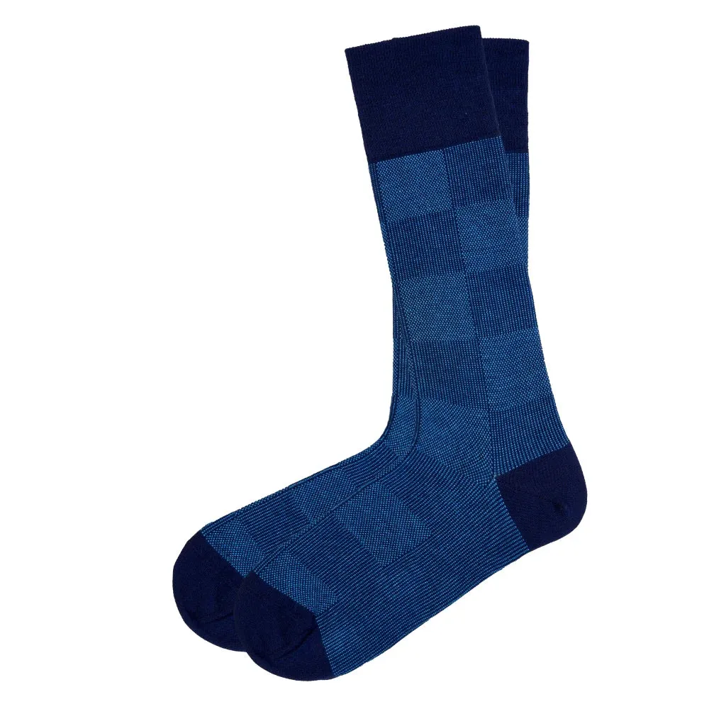 Men’s Mid-Calf Patterned Dress Socks