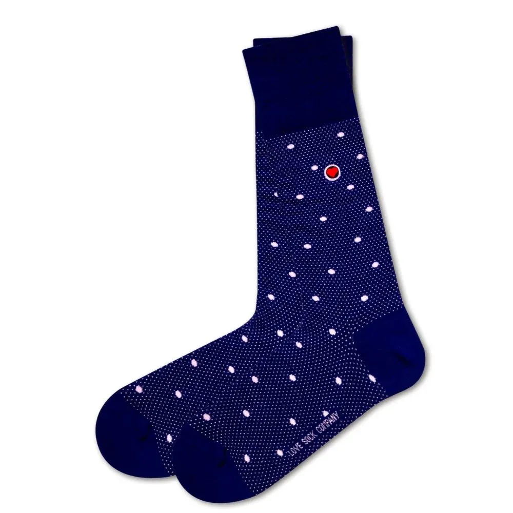 Men’s Mid-Calf Patterned Dress Socks