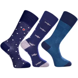 Men’s Mid-Calf Patterned Dress Socks