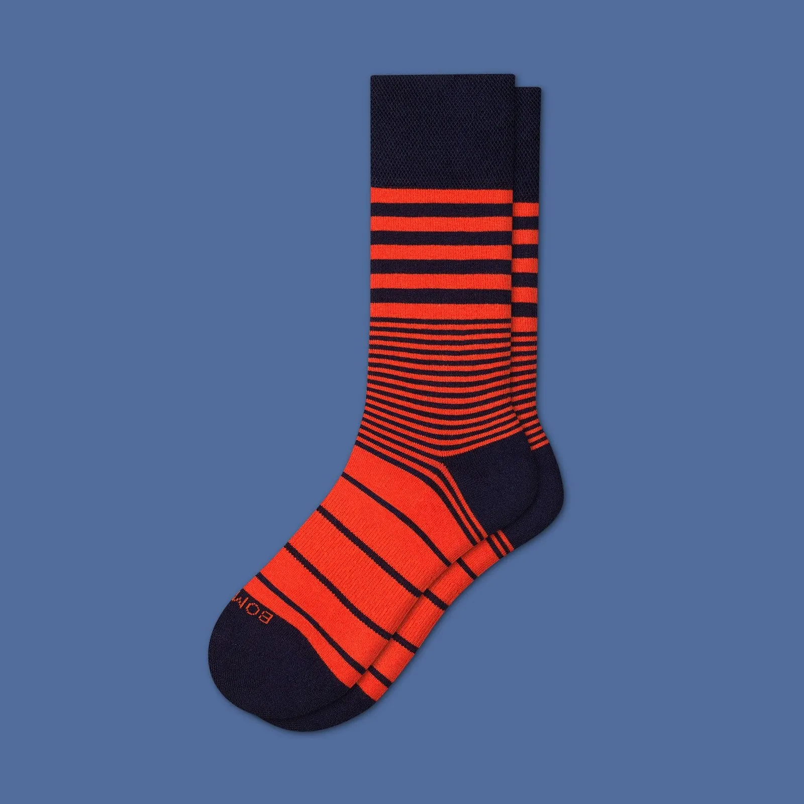 Men's Stripe Dress Calf Socks