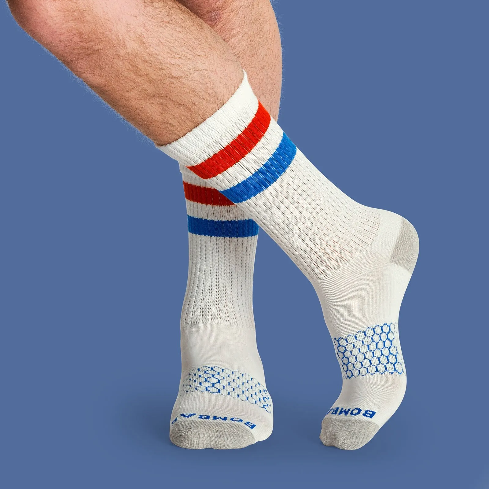 Men's Vintage Stripe Calf Sock 6-Pack