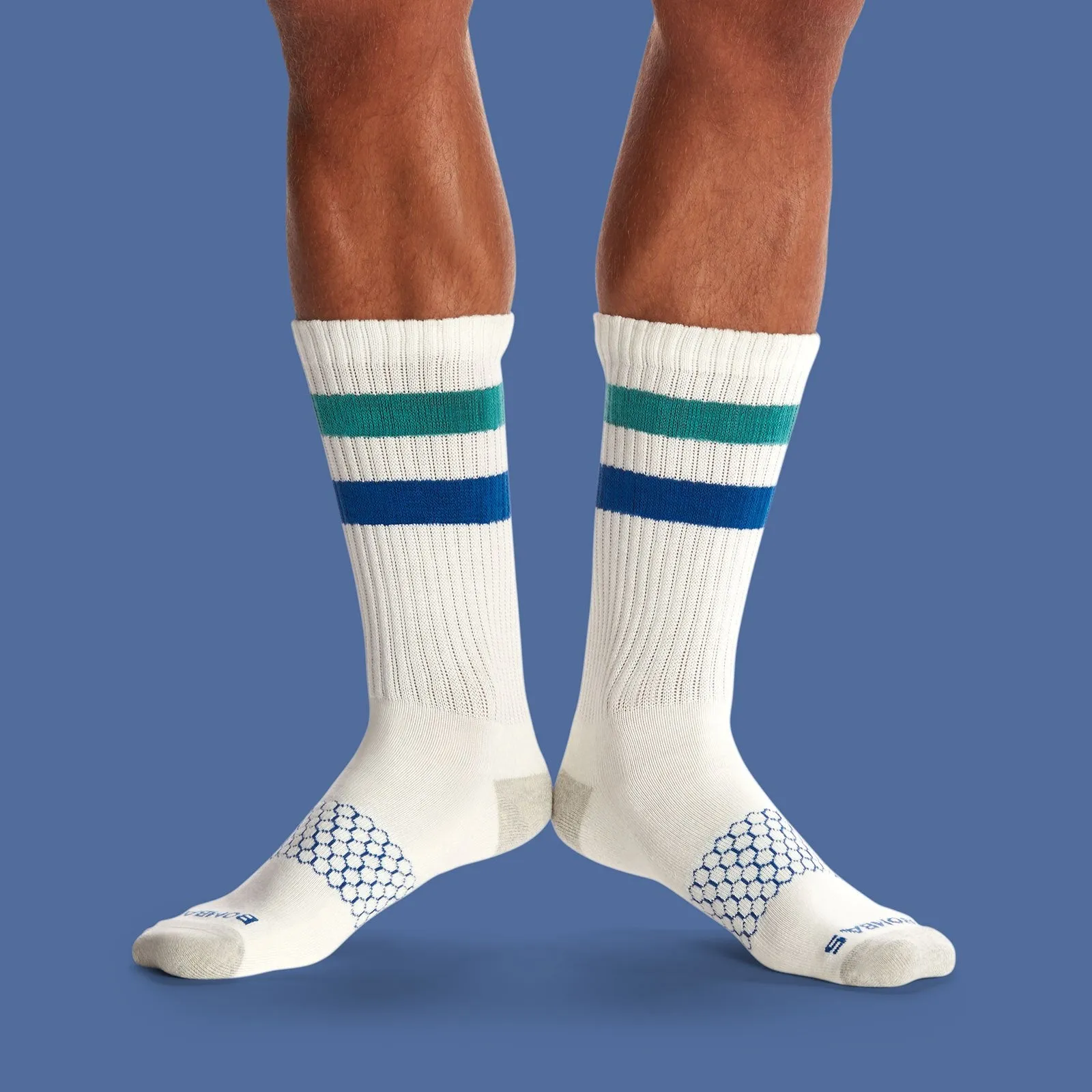 Men's Vintage Stripe Calf Sock 6-Pack