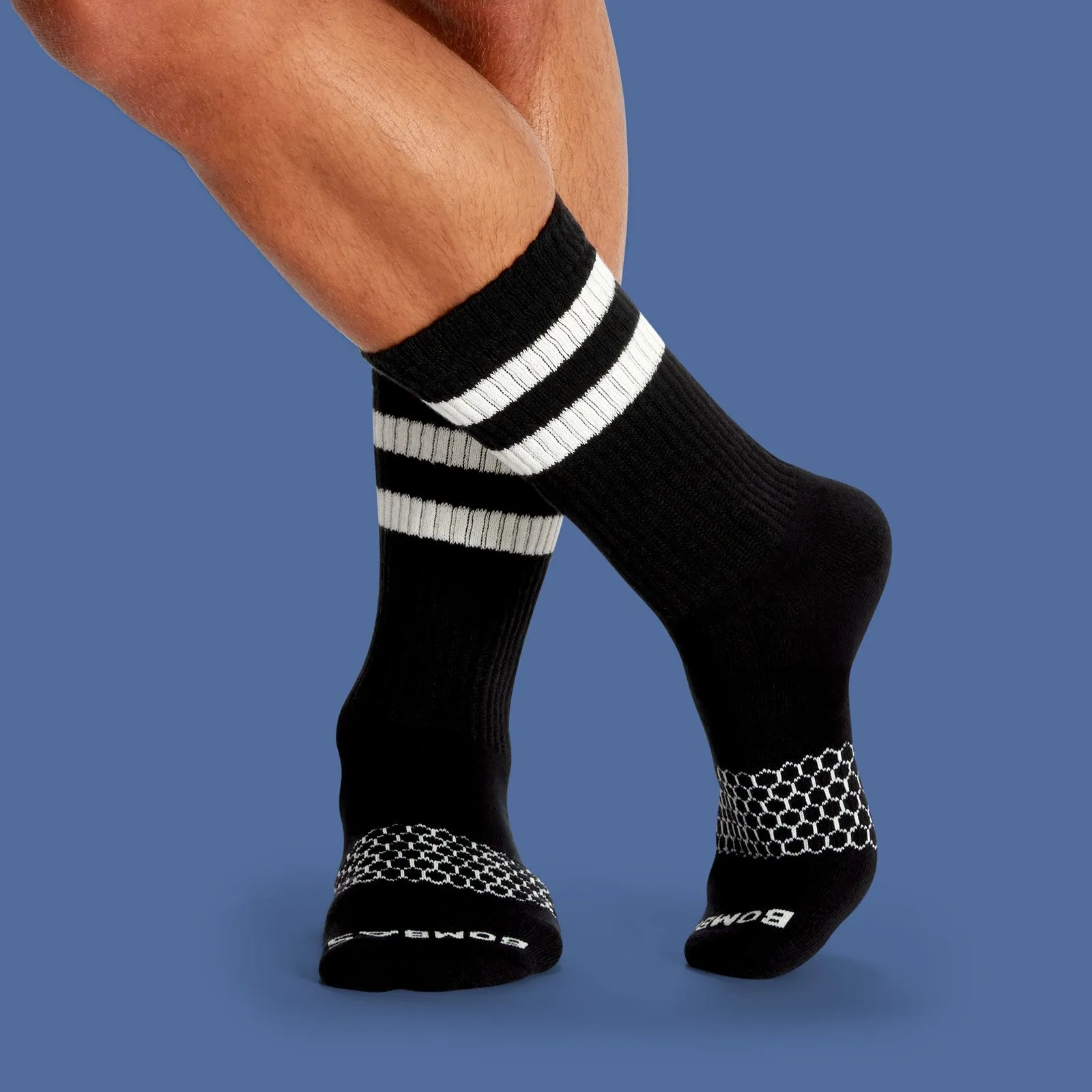 Men's Vintage Stripe Calf Sock 6-Pack