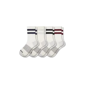 Men's Vintage Stripes Half Calf Socks 4-Pack