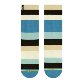 Merge4 x Spidey De Montrond Seashore Stripes Bamboo Crew Socks