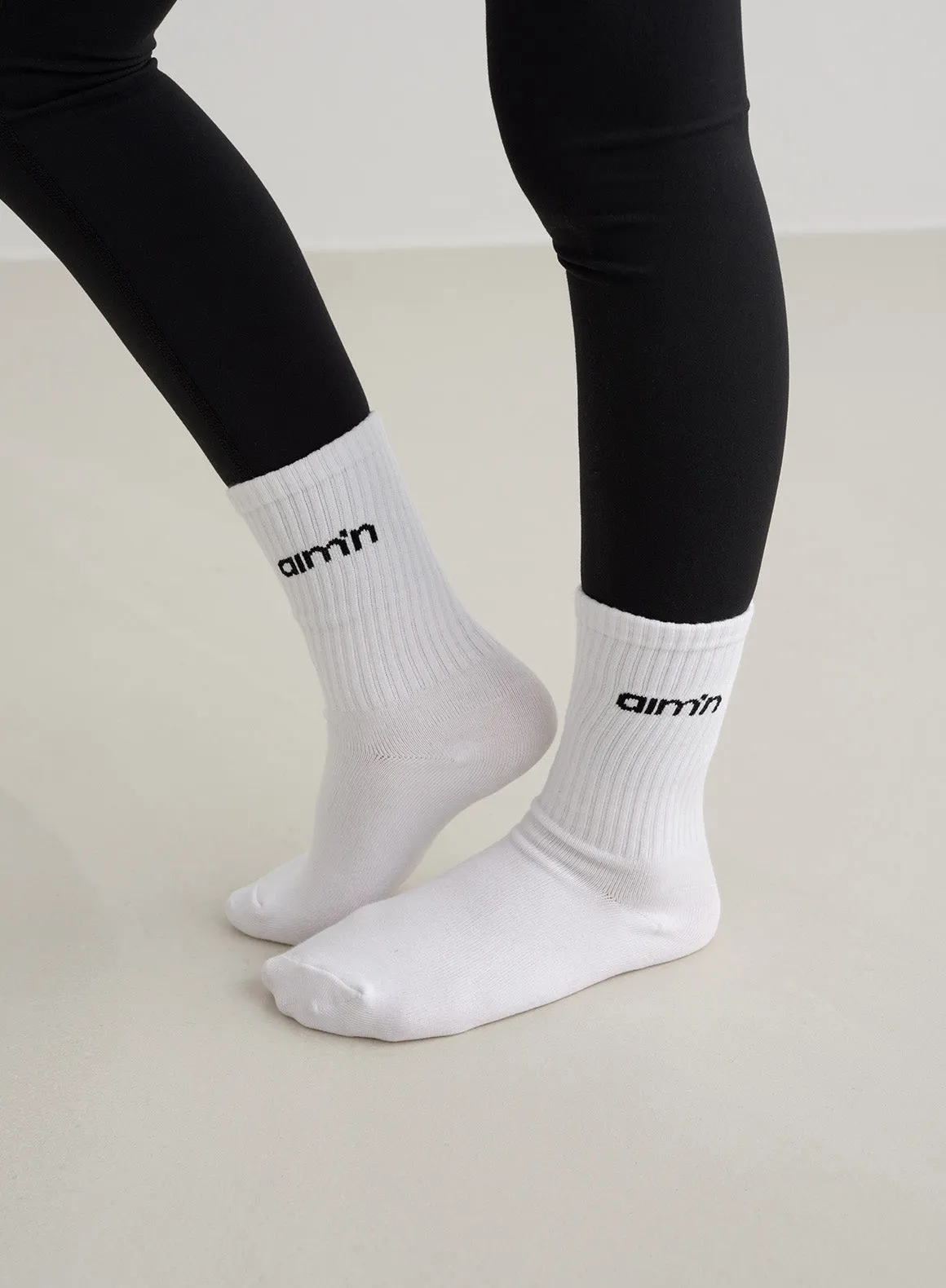 Midnight Plum Young aim'n Logo Socks 3-pack