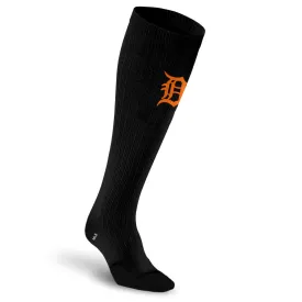 MLB Black Compression Socks, Detroit Tigers