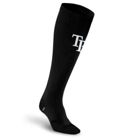 MLB Black Compression Socks, Tampa Bay Rays