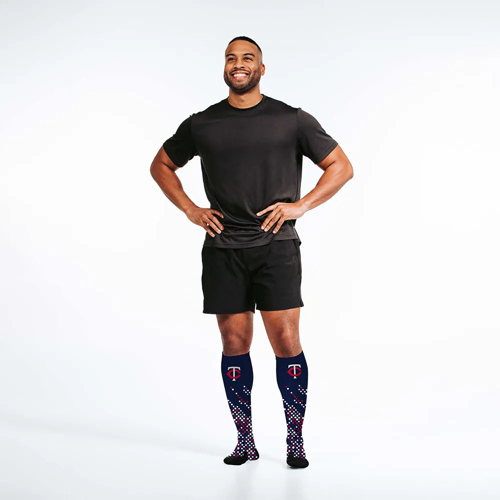 MLB Compression Socks, Minnesota Twins - Scoreboard