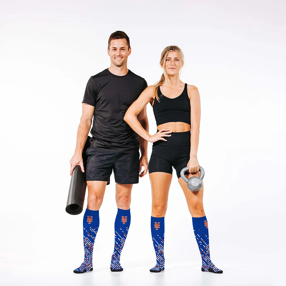 MLB Compression Socks, New York Mets - Scoreboard