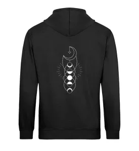 Mondphasen Bio Hoodie Unisex