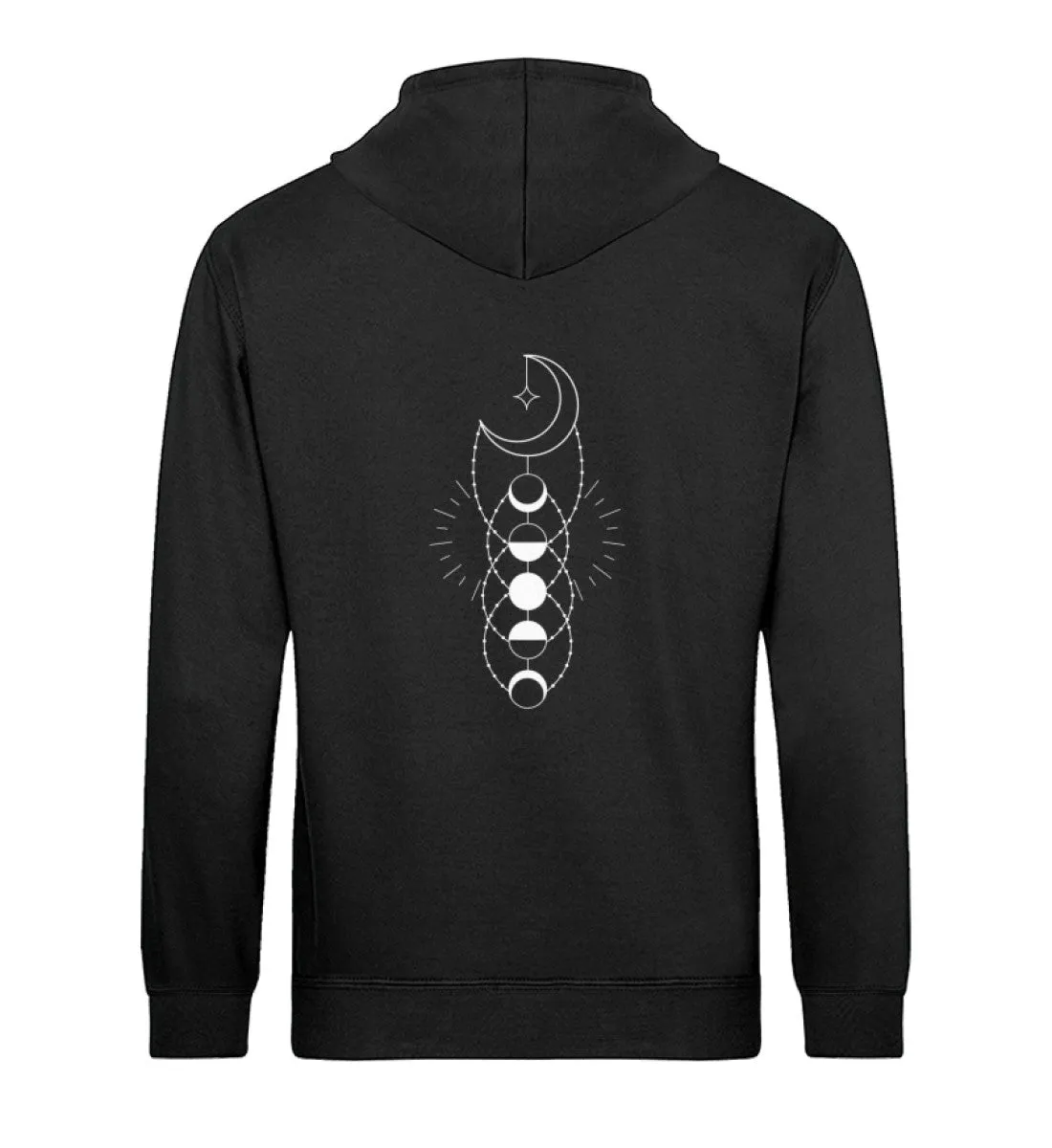 Mondphasen Bio Hoodie Unisex