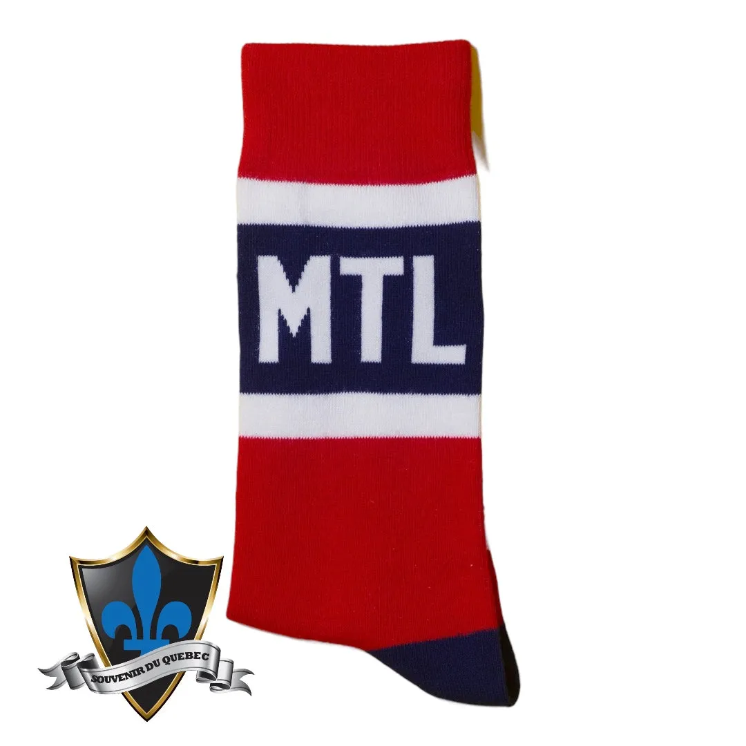 MONTREAL CITY STRIPES SOCKS