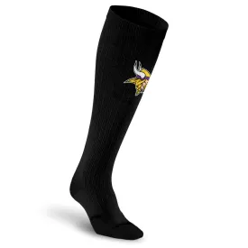 NFL Black Compression Socks, Minnesota Vikings