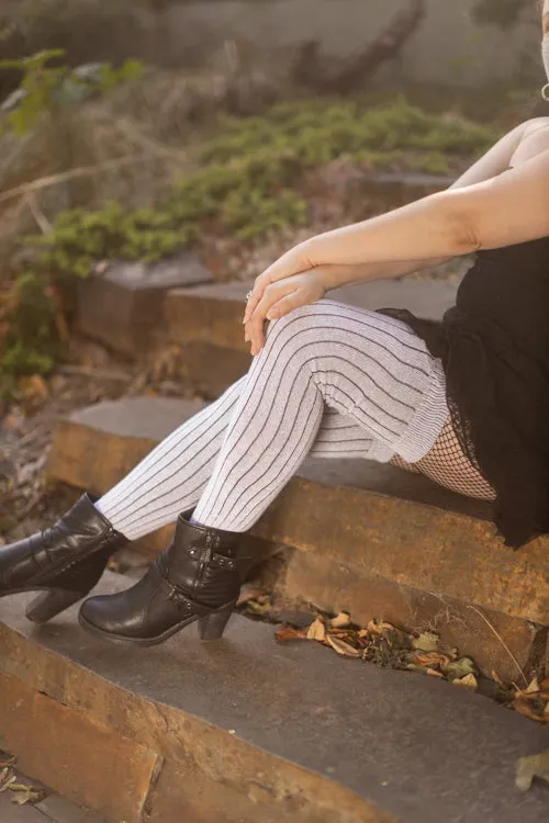 Pinstripe Thigh High