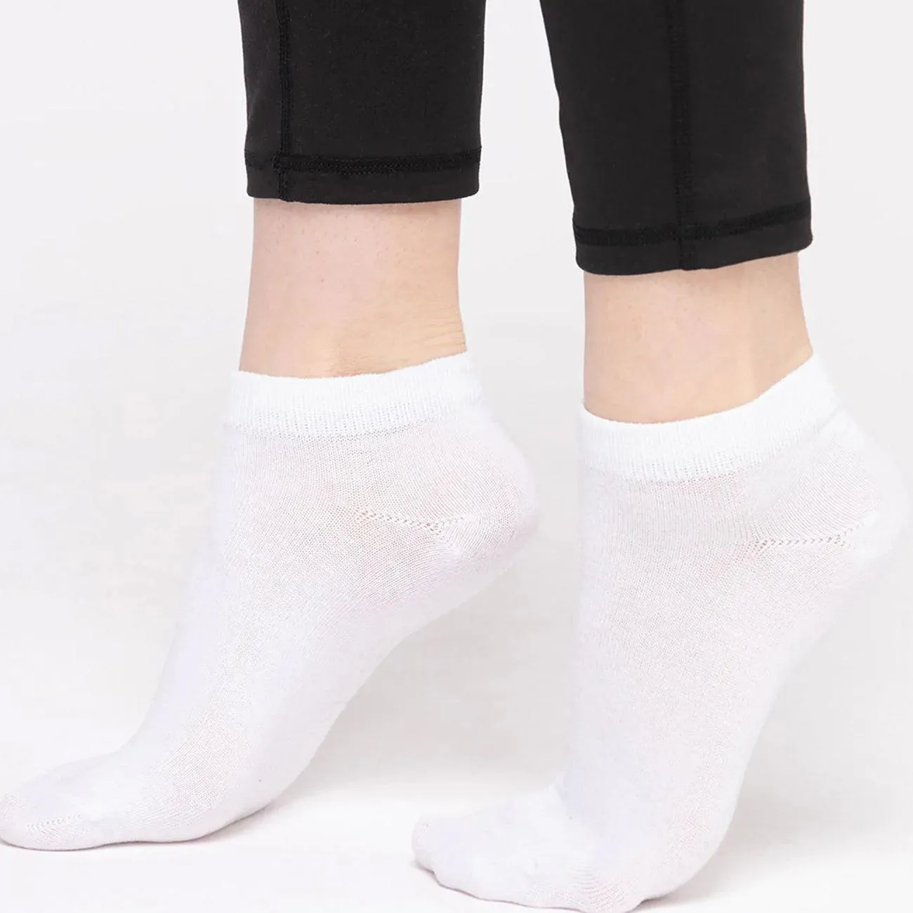 Premium Quality White Soft Cotton Ankle Socks (SO-120259)