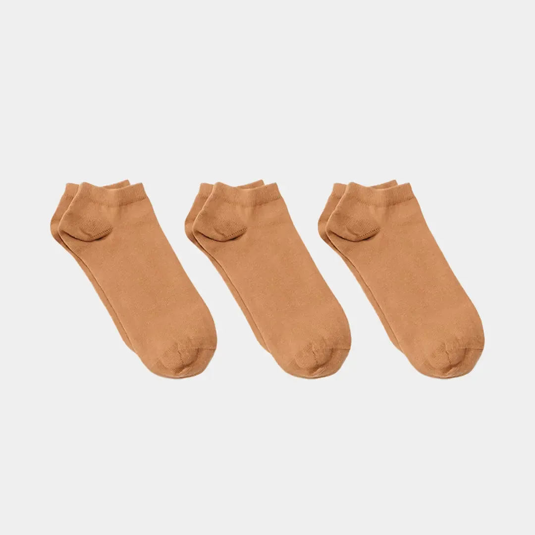 Pure (no dye) Kids' Ankle Socks  - 98% Organic Cotton