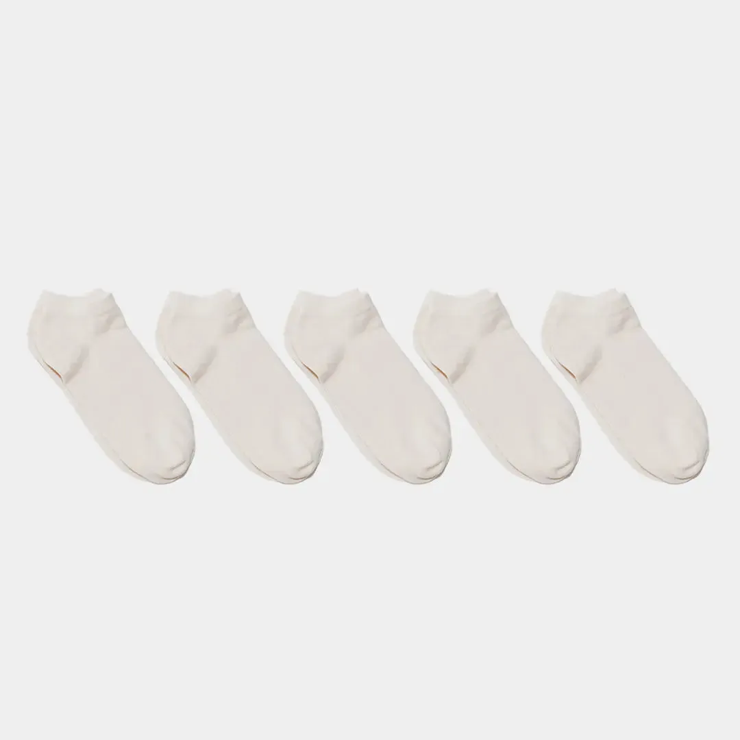 Pure (no dye) Kids' Ankle Socks  - 98% Organic Cotton