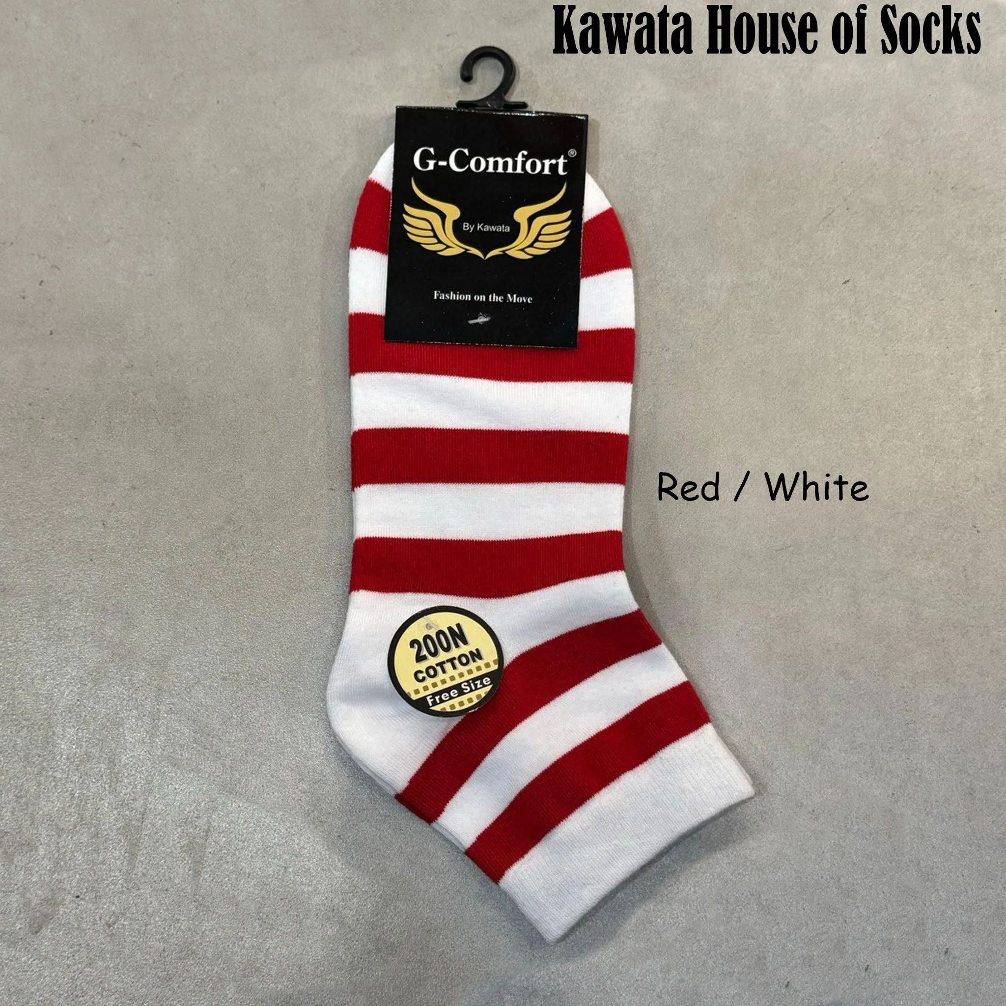 Quarter Stripes Length Socks