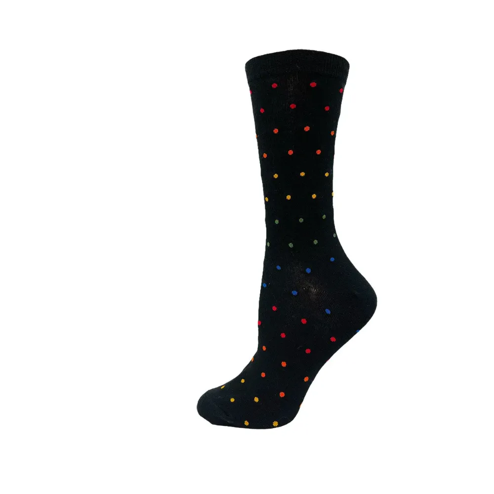 "Rainbow" Cotton Sock by Point Zero - Medium