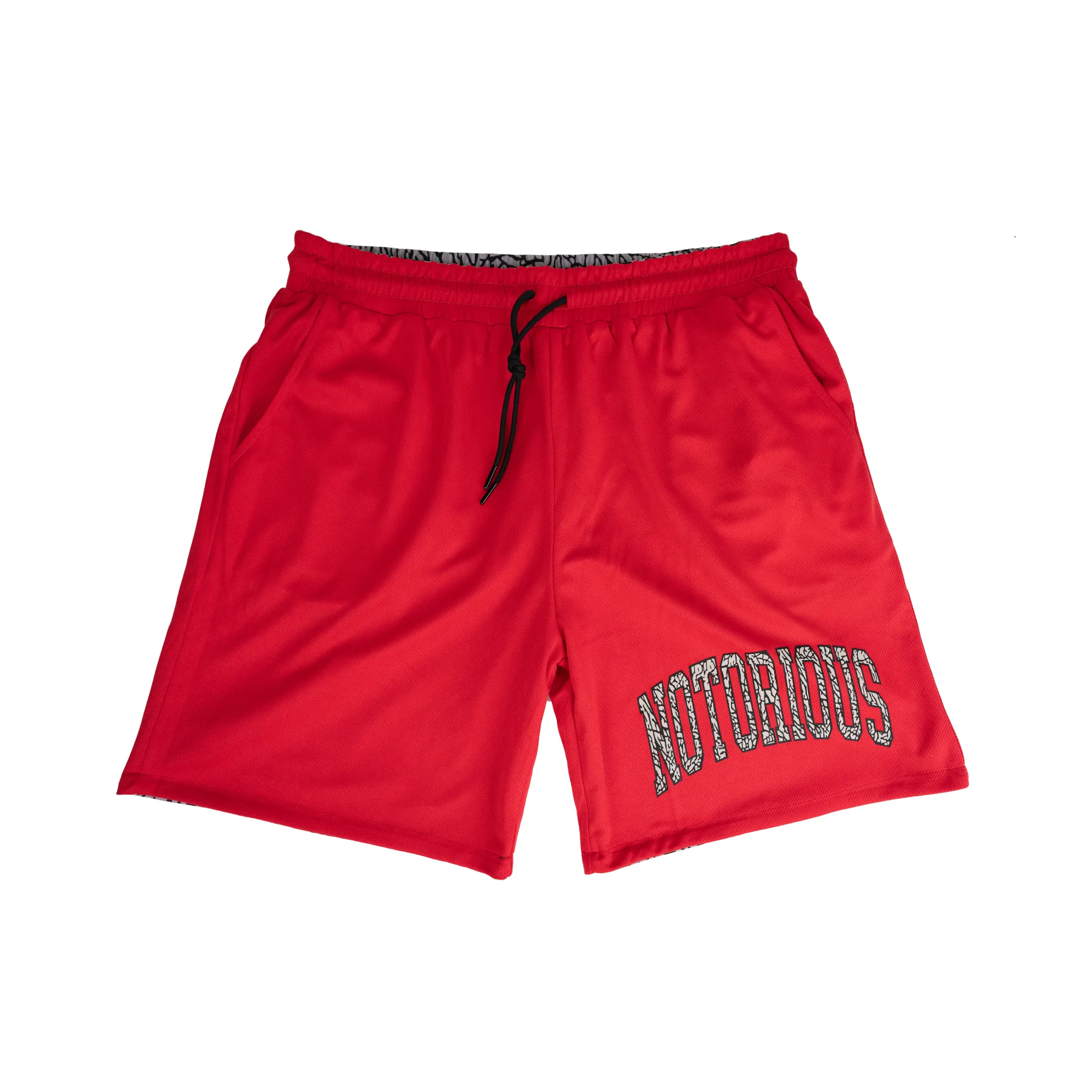 Reversible Concrete Mesh Shorts