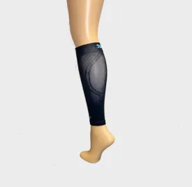 Salvere Performance Calf Sleeve 15-20 mmHg Black/White