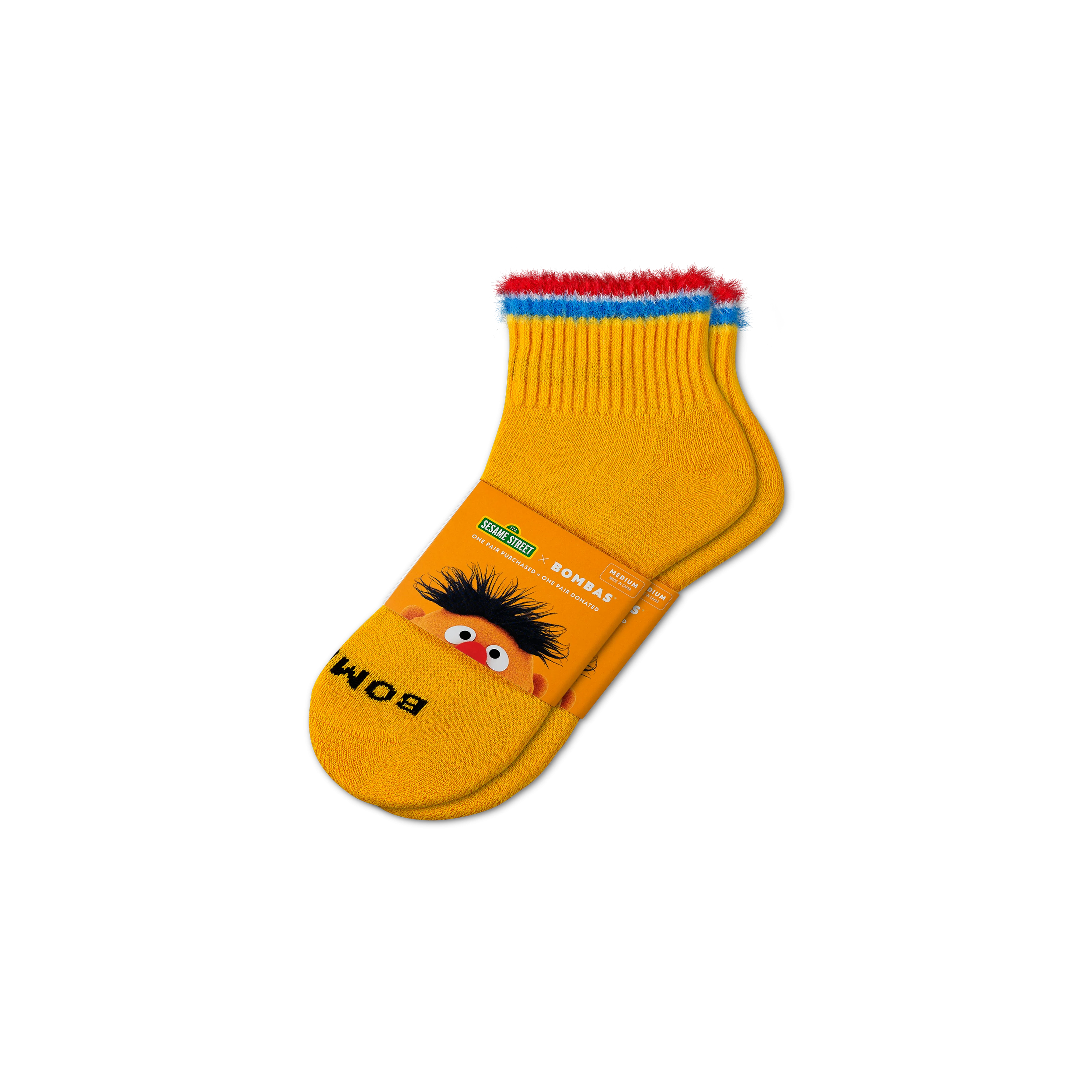 Sesame Street Fuzzy Ernie Socks