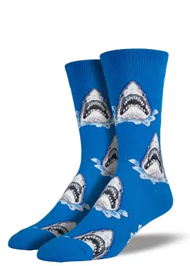 Shark Jaws Extra Large Men's Socks