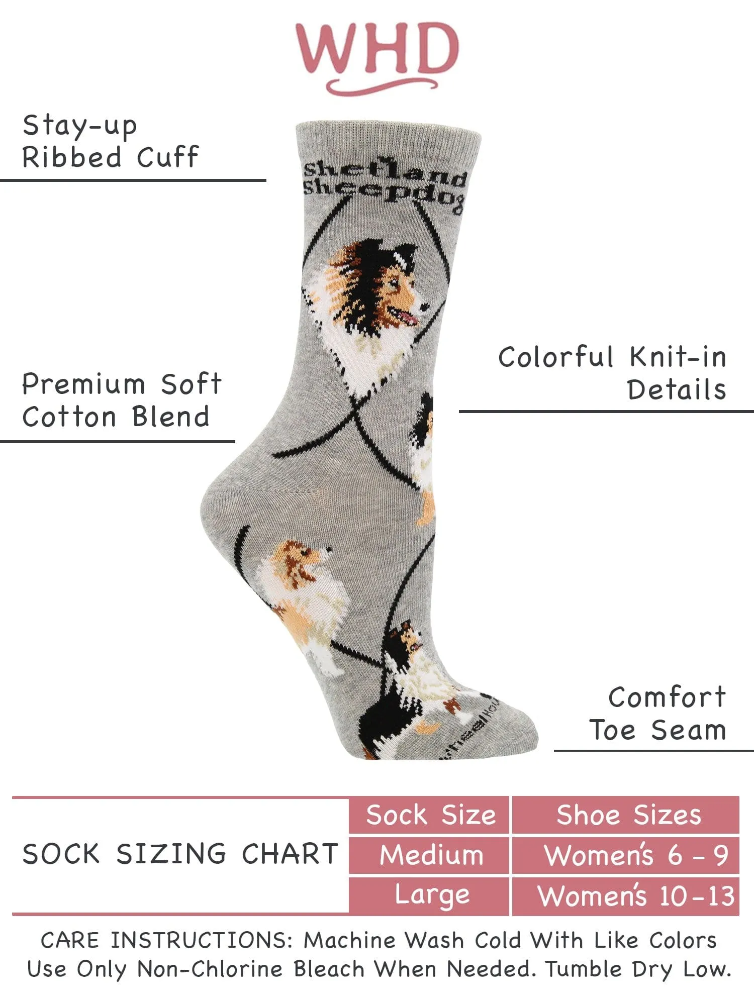 Shetland Sheepdog Socks Perfect Dog Lovers Gift