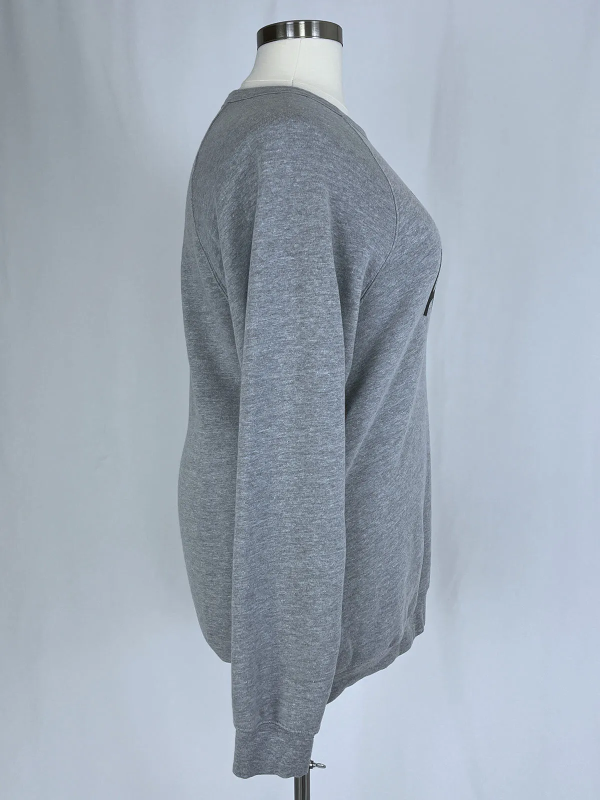 Size 2XL (18W) Gray ARLO Screen Print Sweatshirt