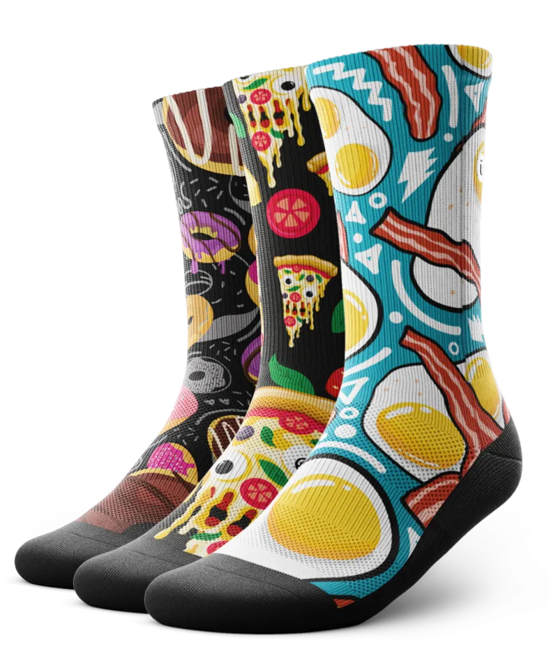 Snack Crew Socks 3-Pack