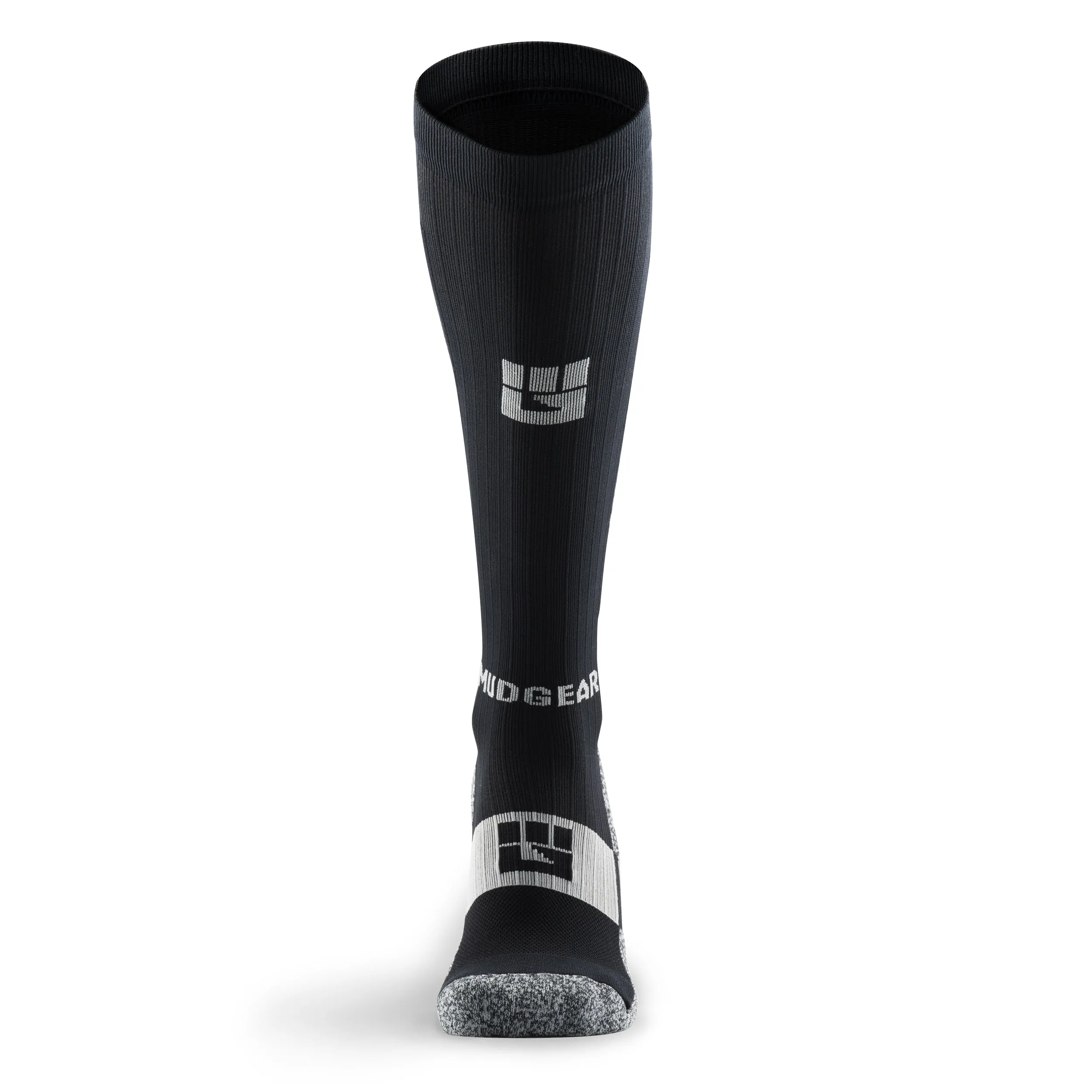 Tall Compression Socks (Black/Gray)