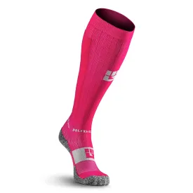 Tall Compression Socks (Pink/Gray)