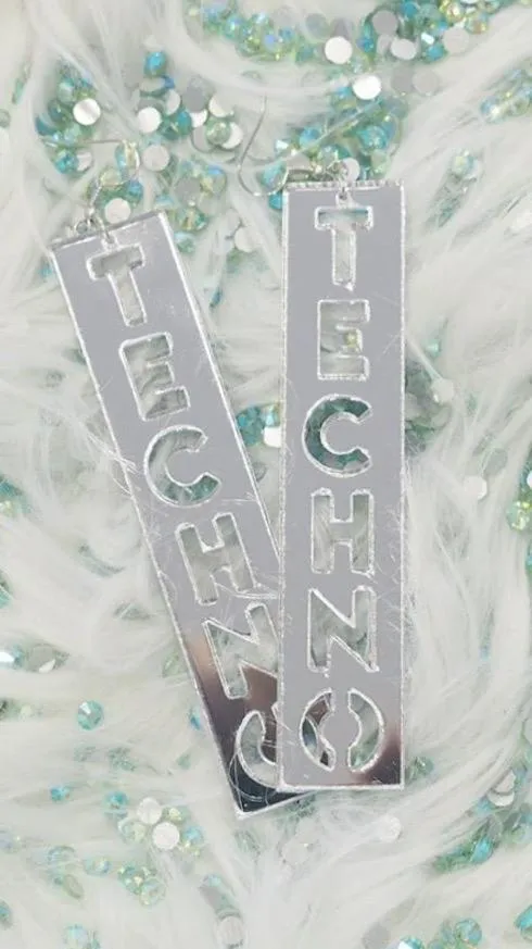 Techno Earrings