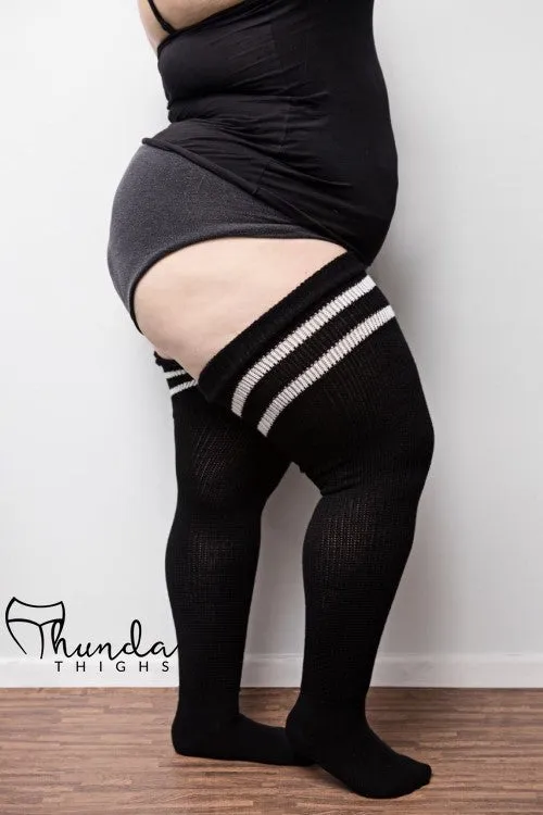 Thunda Thighs Top Stripe Thigh Highs